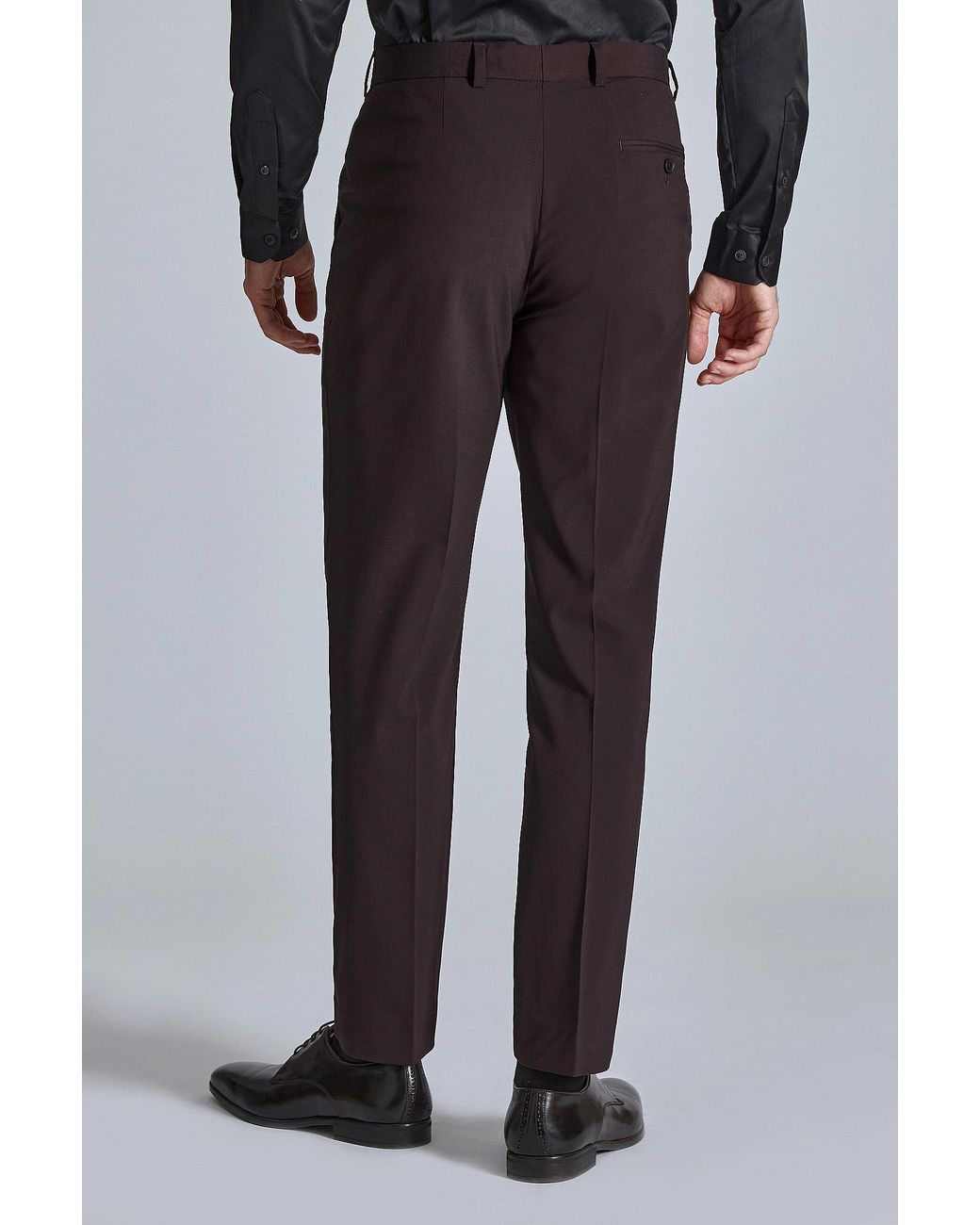 Ted Baker Black Slim Fit Suit Trouser for men