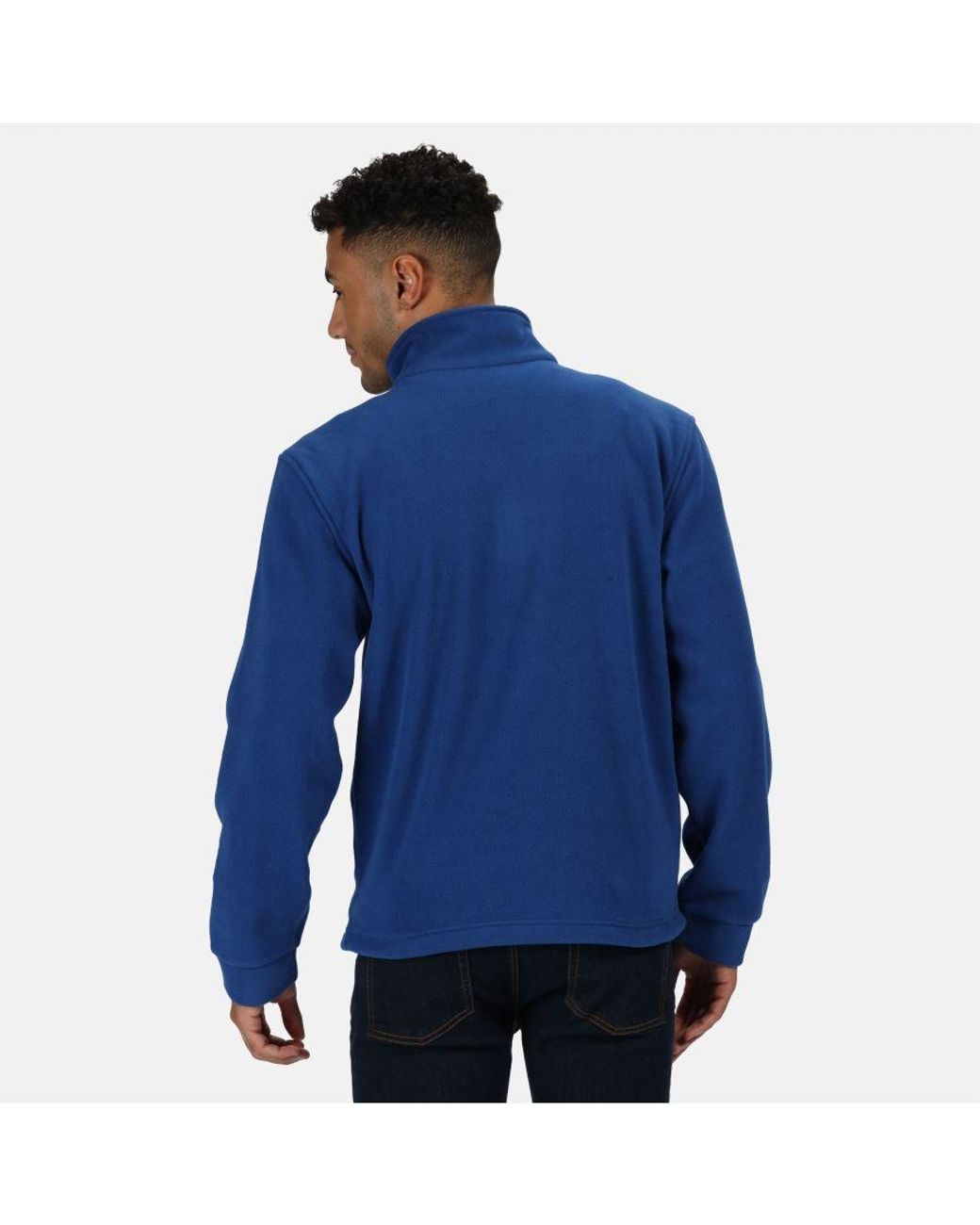 Regatta Blue Thor 300 Full Zip Fleece Jacket for men