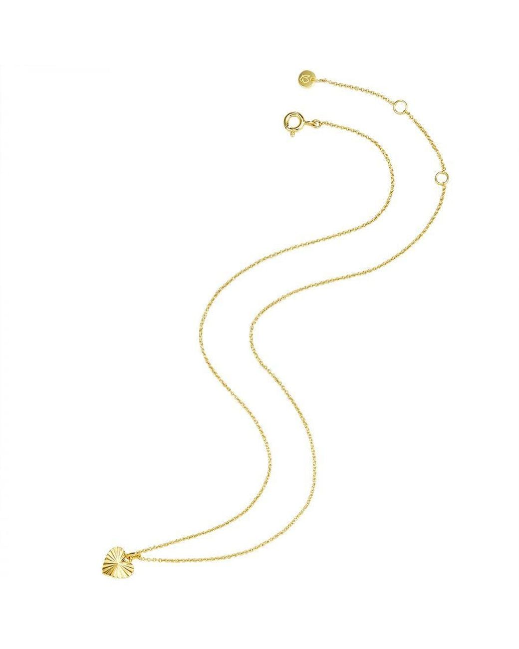 Glanzstücke München Metallic Necklace With Pendant Sterling