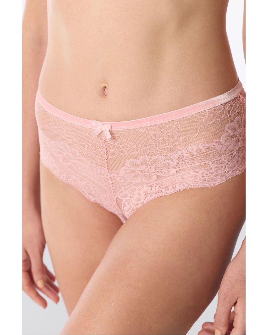 Penti Pink Cheeky Lace Hipster Briefs