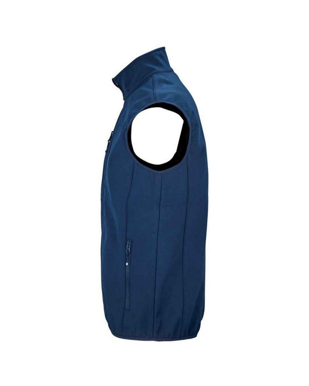 Sol's Blue Falcon Softshell Recycled Body Warmer (Abyss) for men