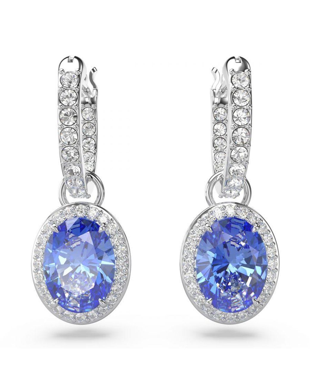 Swarovski Blue Una Drop Earrings