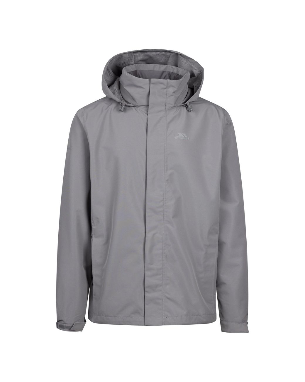 Trespass Gray Farndish Jacket (Storm) Shell for men