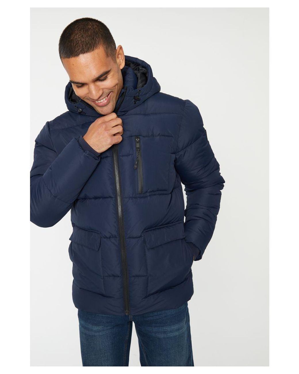 Tingley padded parka jacket black Outlet