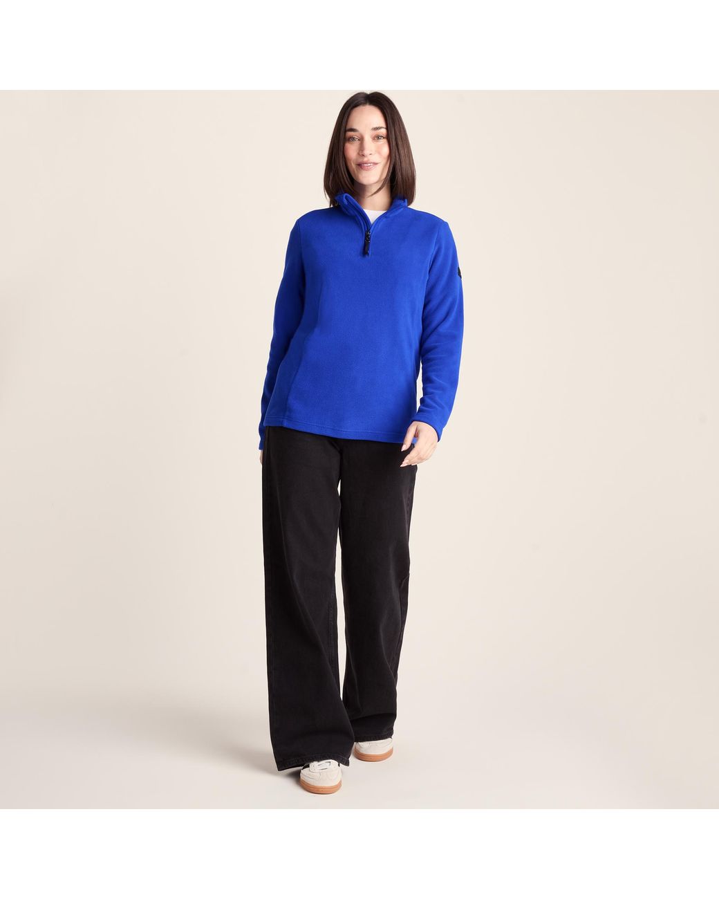 TOG24 Blue Revive Fleece Zip Neck