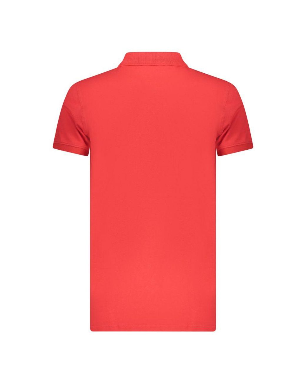 Iceberg Red Rosso Cotton Mens Polo Shirt for men