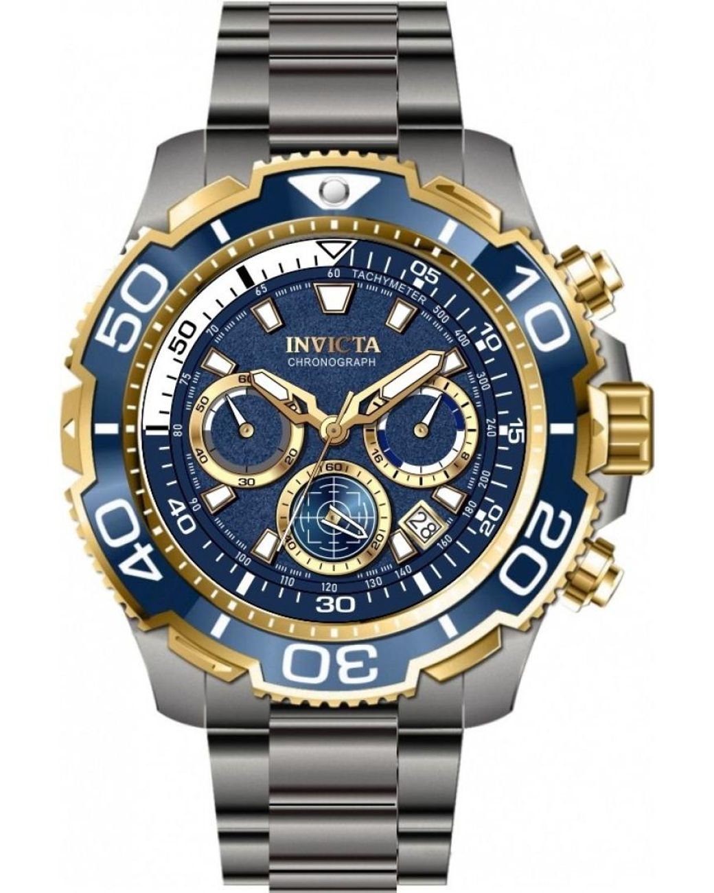 INVICTA WATCH Gray In-49496 Ti-22 Titanium Watch for men