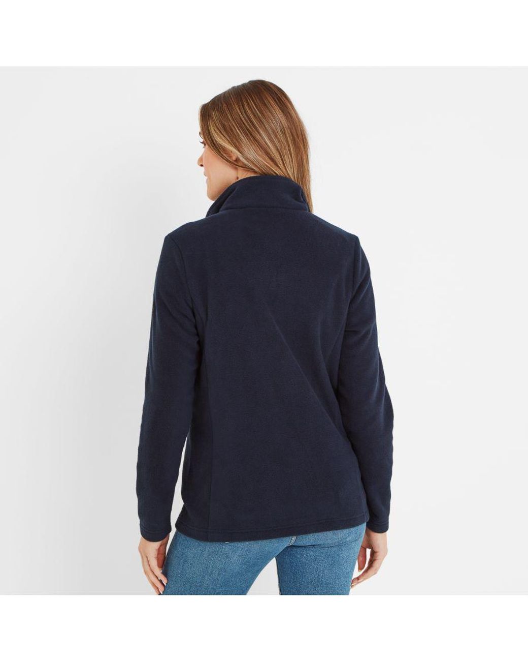 TOG24 Blue Revive Quarter Zip Fleece Dark