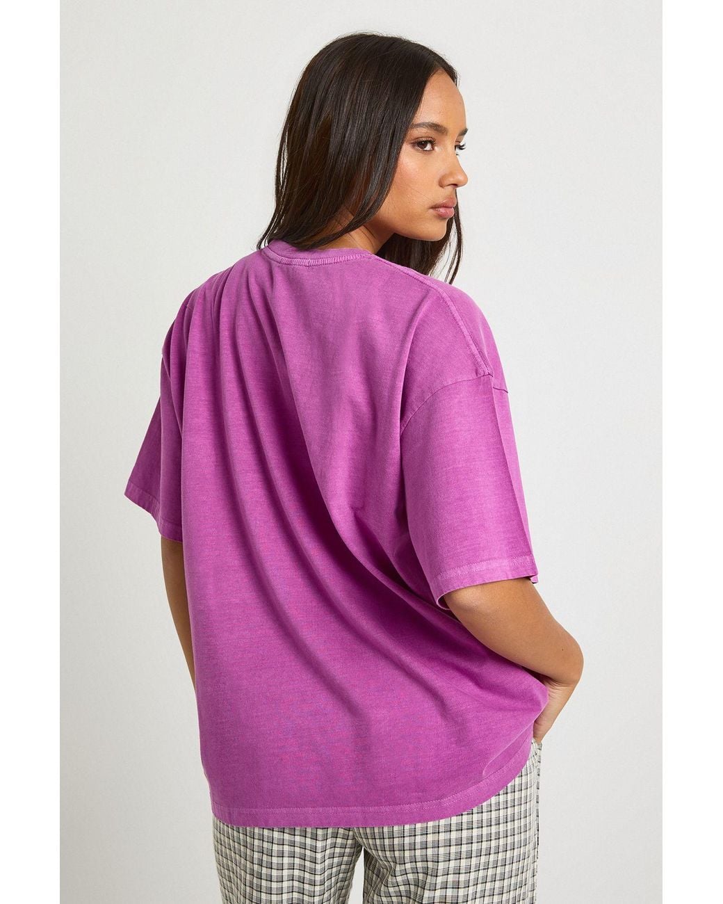 Boohoo Pink Sweet Escape Printed T-Shirt