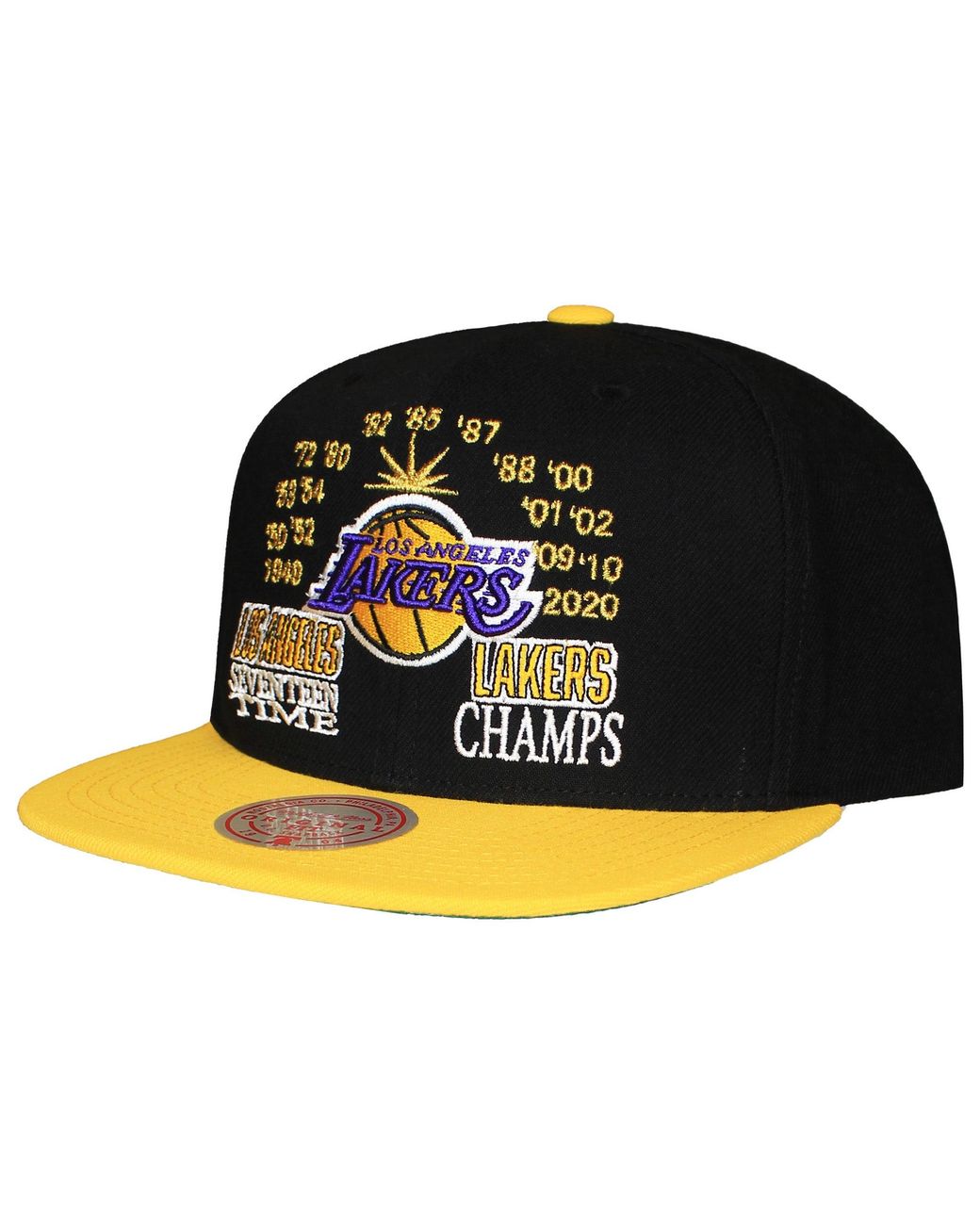Mitchell & Ness Green Nba Los Angeles Lakers Champ Is Here Cap for men