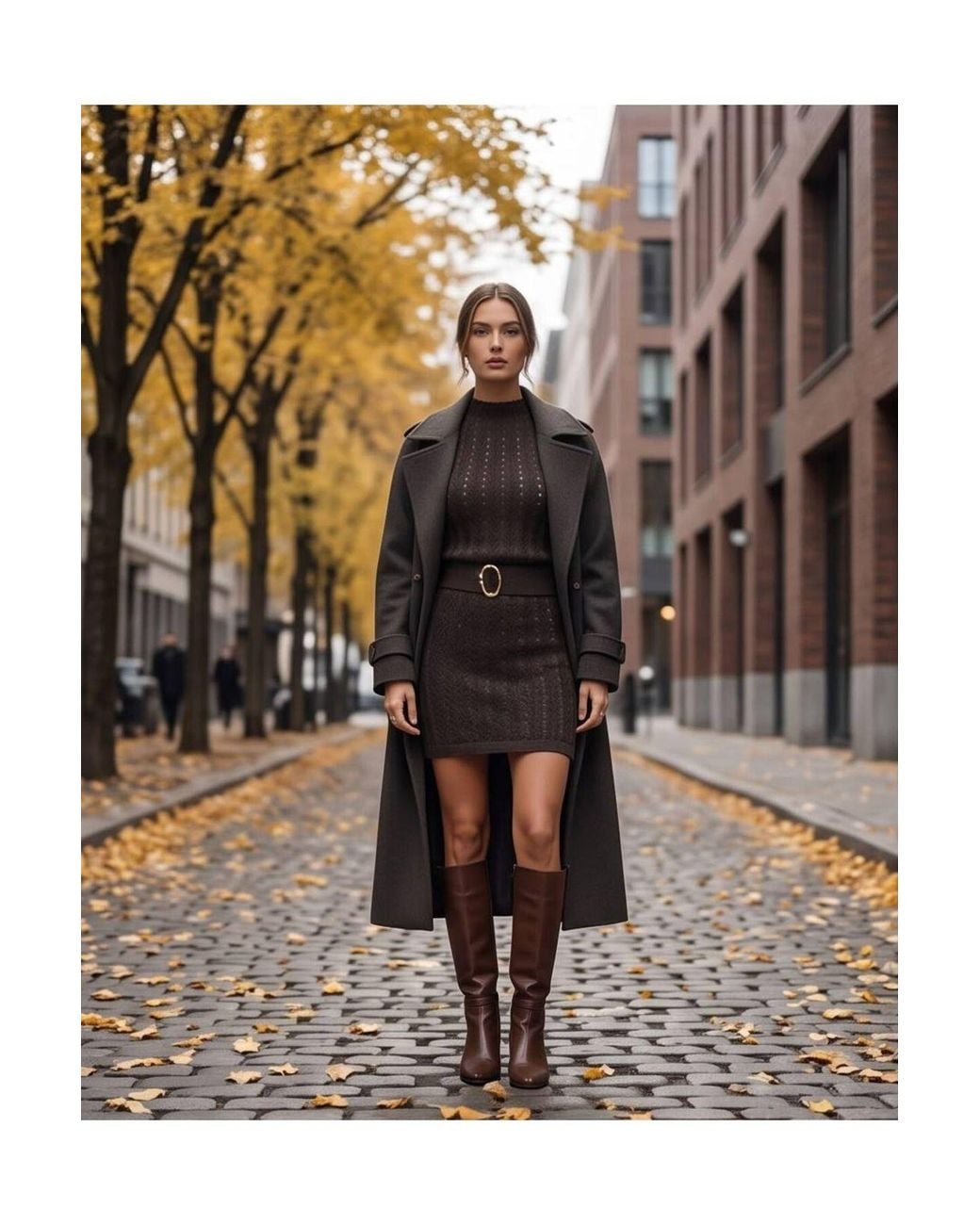 RYVAN Metallic Knit Dress