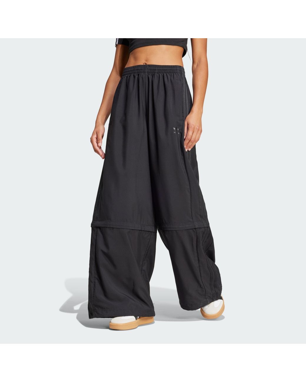 Adidas Originals Black Rasant Cut Line Track Pants