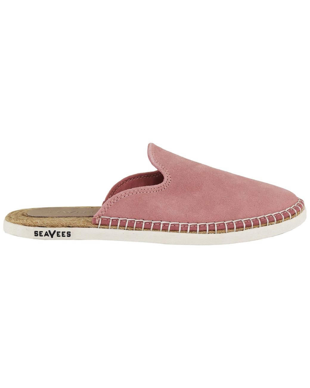 Seavees Pink Ocean Park Mule Flip-Flops Leather