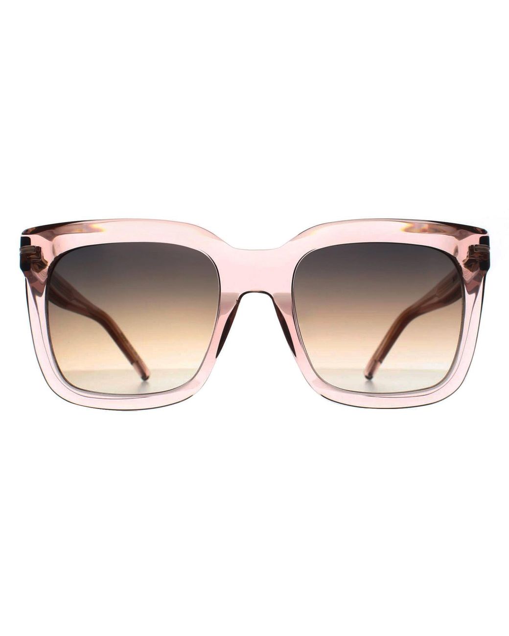 Boss Brown Square Transparent Rose Gradient 1656/S