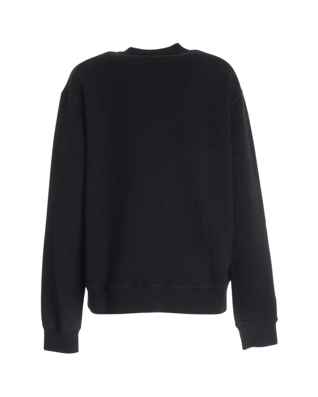 DSquared² Maple Leaf Logo Zwarte Trui in het Blue