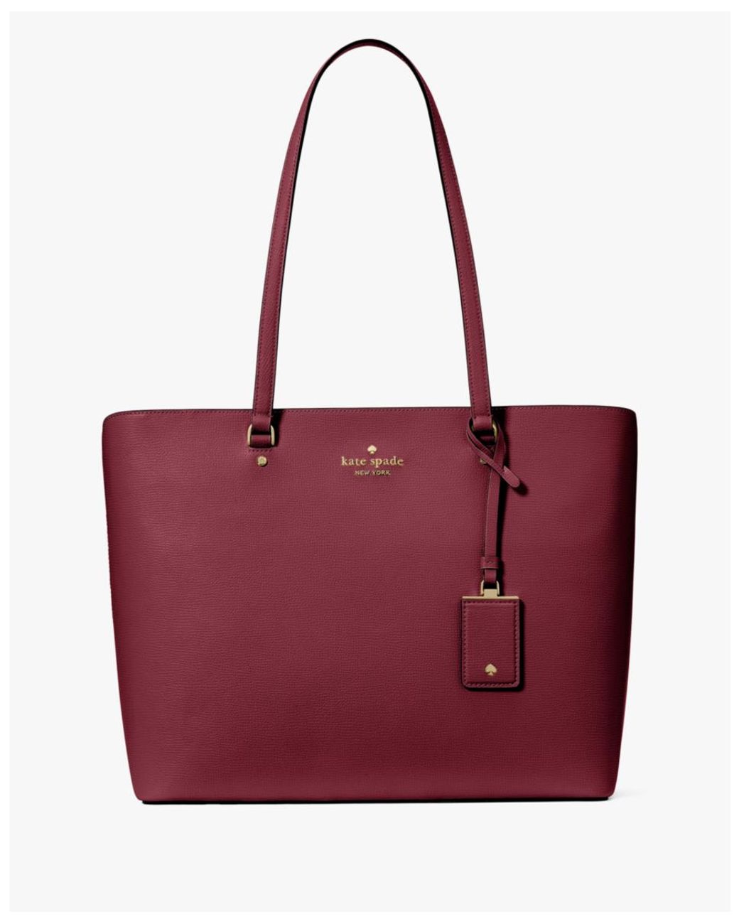 Kate Spade Perfect Refined Grain Leather Large Tote in Red Lyst UK