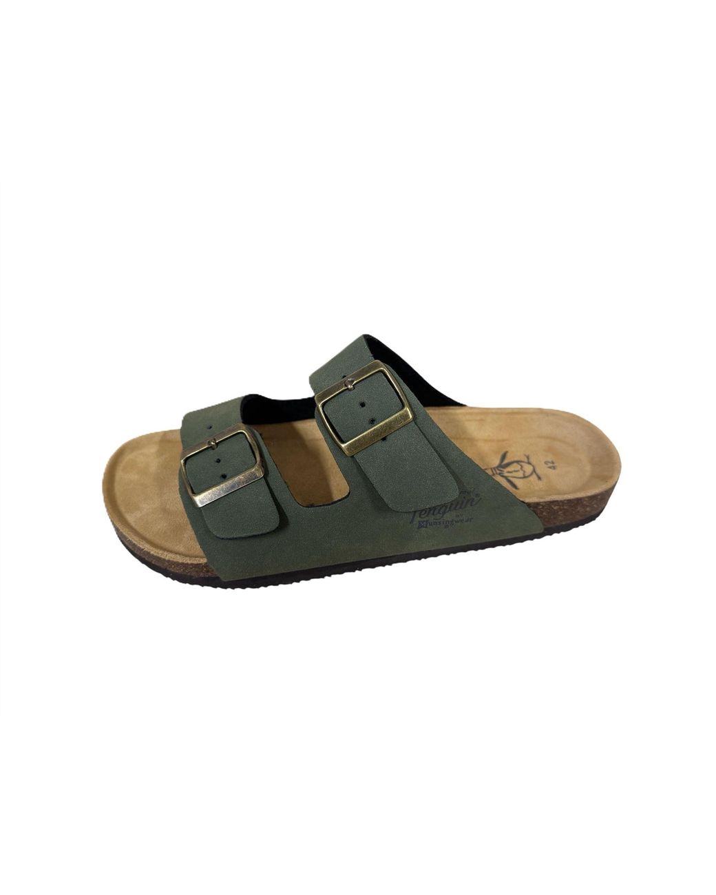 Palladium Black Penguin Port 2 Khaki Sandals for men