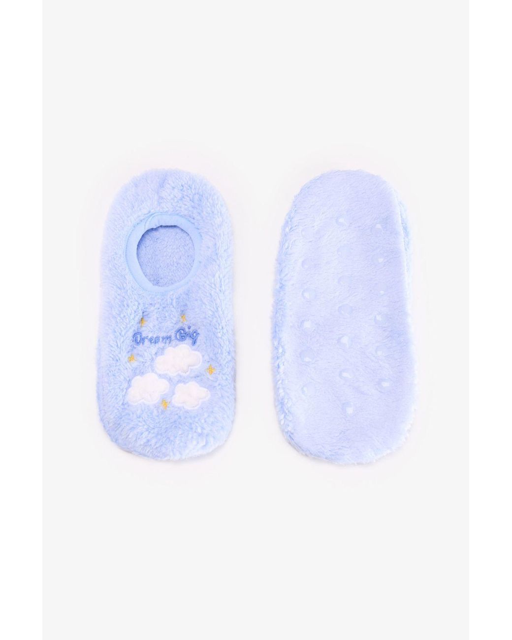 Penti Blue Dream Big Cloud Pattern Slipper Socks