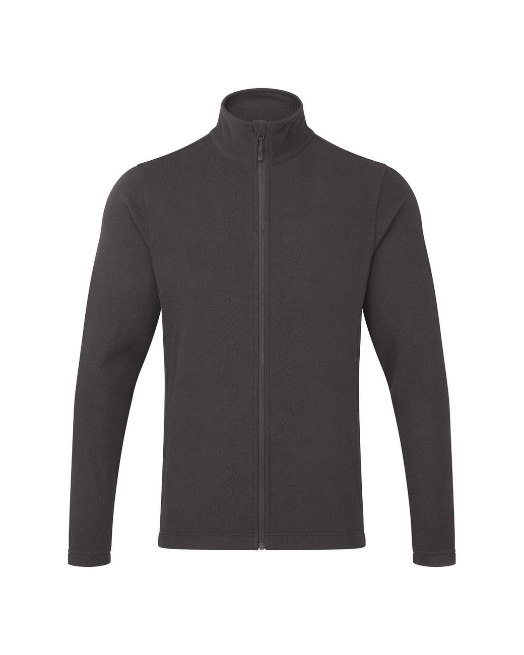 PREMIER Gray Recyclight Full Zip Fleece Jacket (Dark) for men