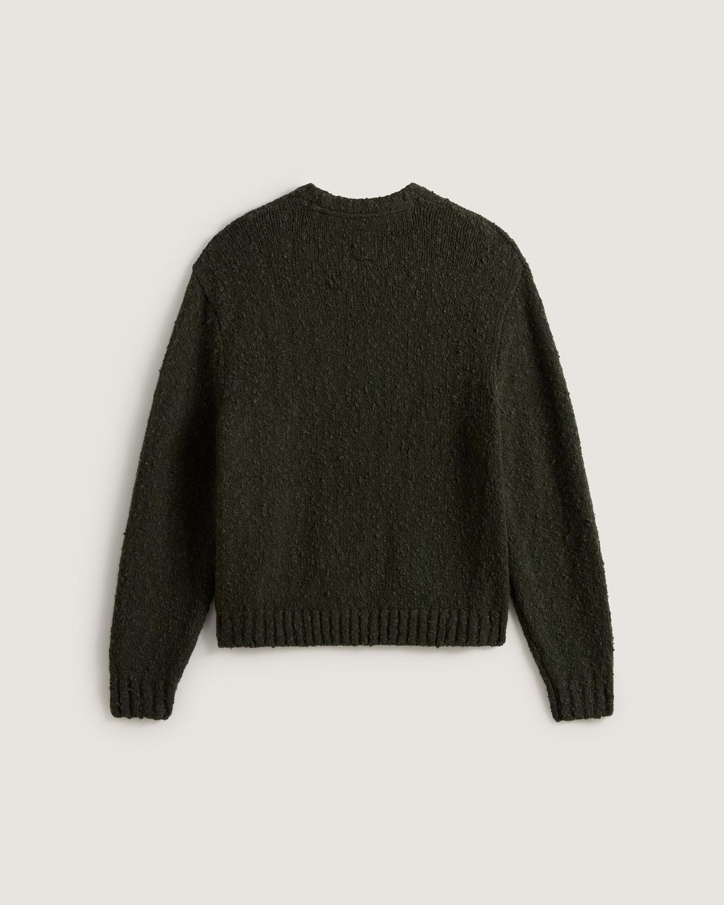 Vans Black Solid Crew Sweater for men