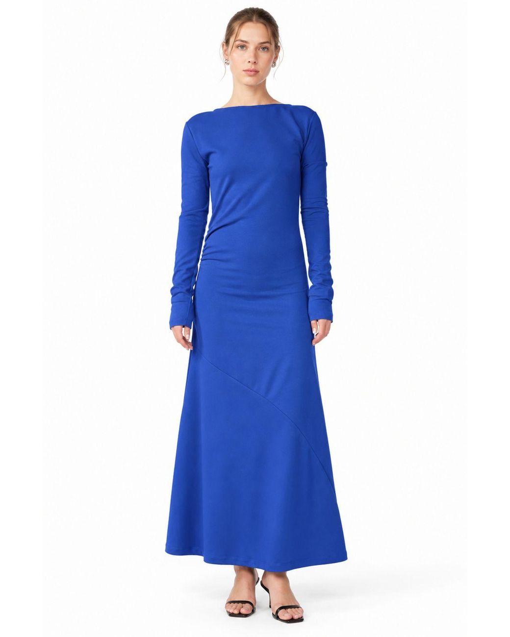 Busem Midi-Jurk in het Blue