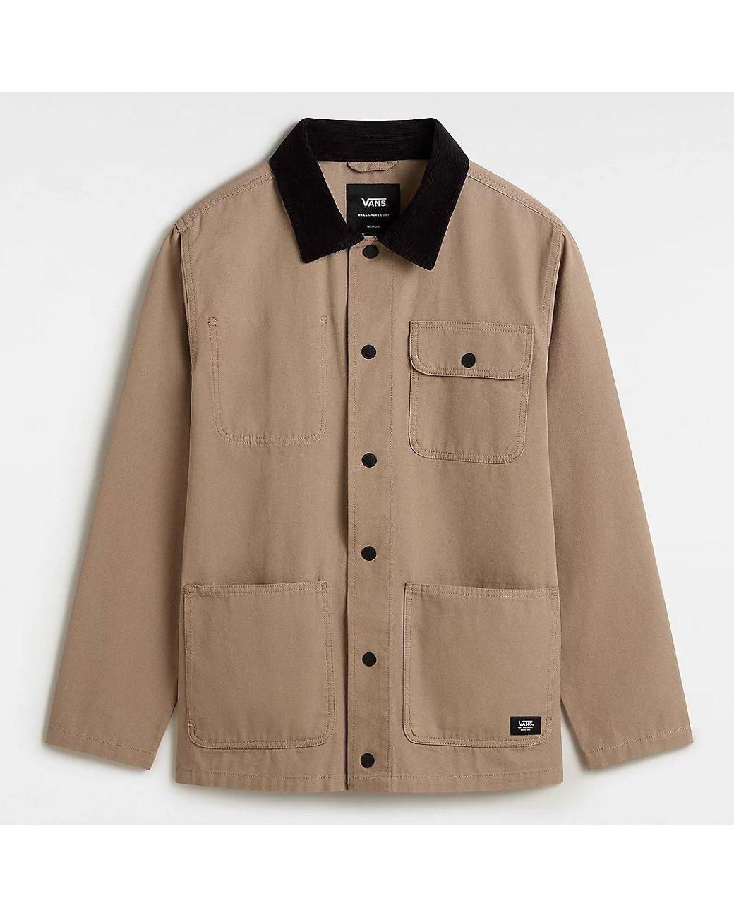 Vans Brown Drill Chore Jacket for men