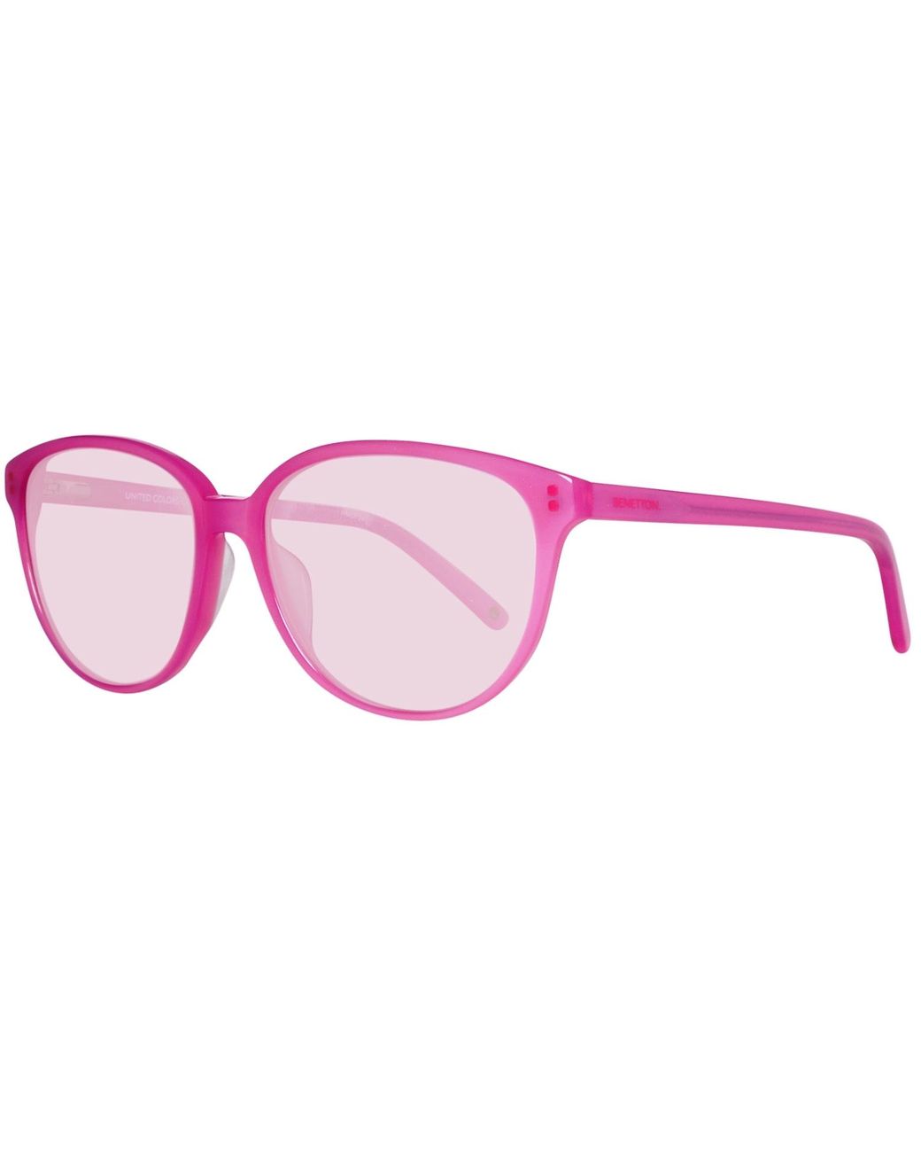 Benetton Benetton Mannen Zonnebril 56/16/140 Mm Kunststof in het Pink voor heren