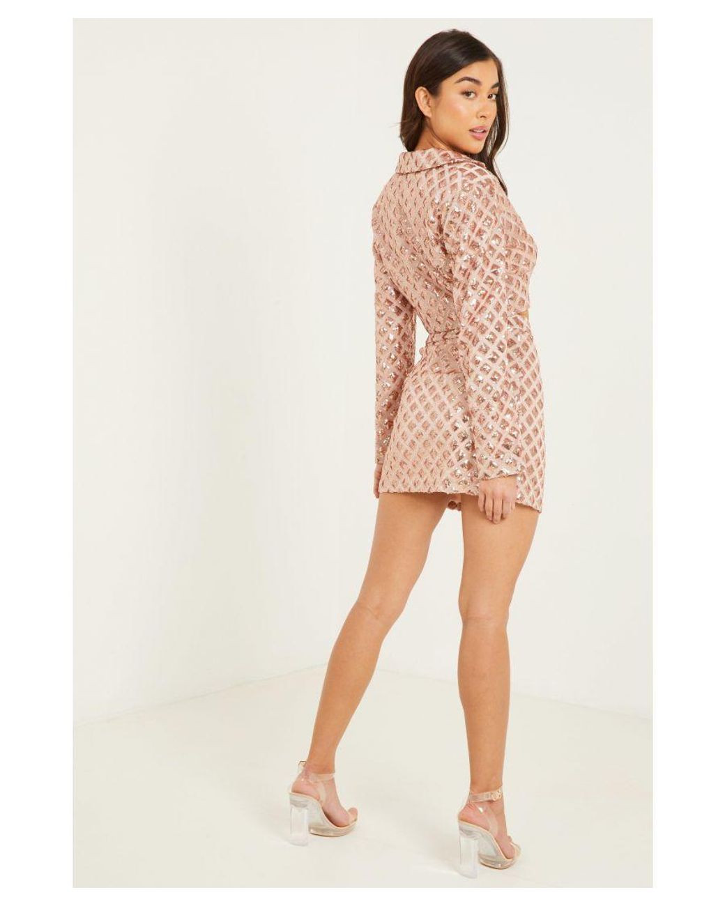 Rose gold deals cropped jacket