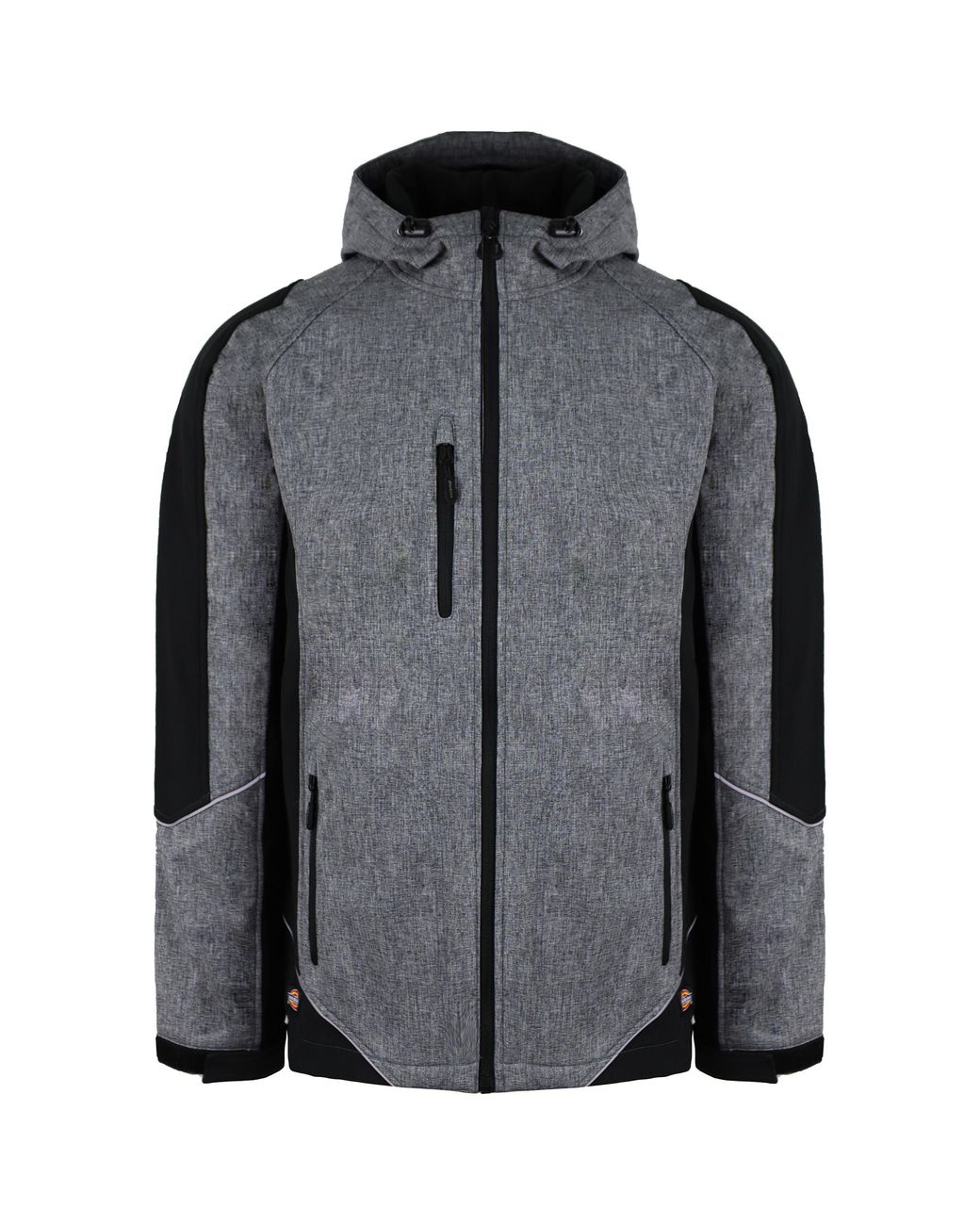 Dickies Gray Reflective Softshell Waterproof Jacket for men