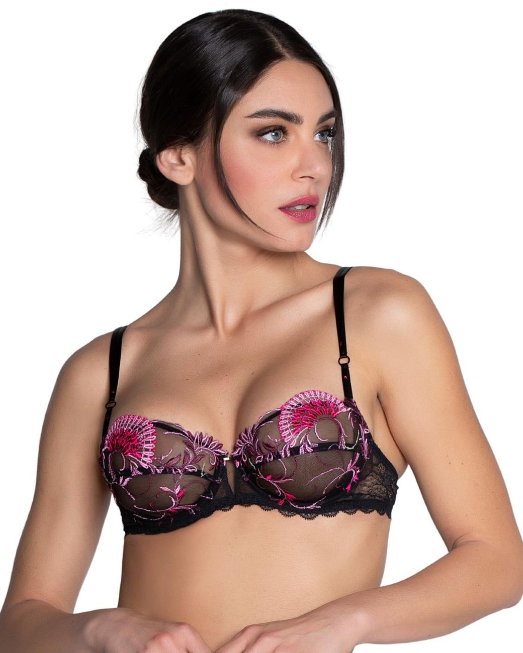 Lise Charmel Green Floraison Passion Half Cup Bra