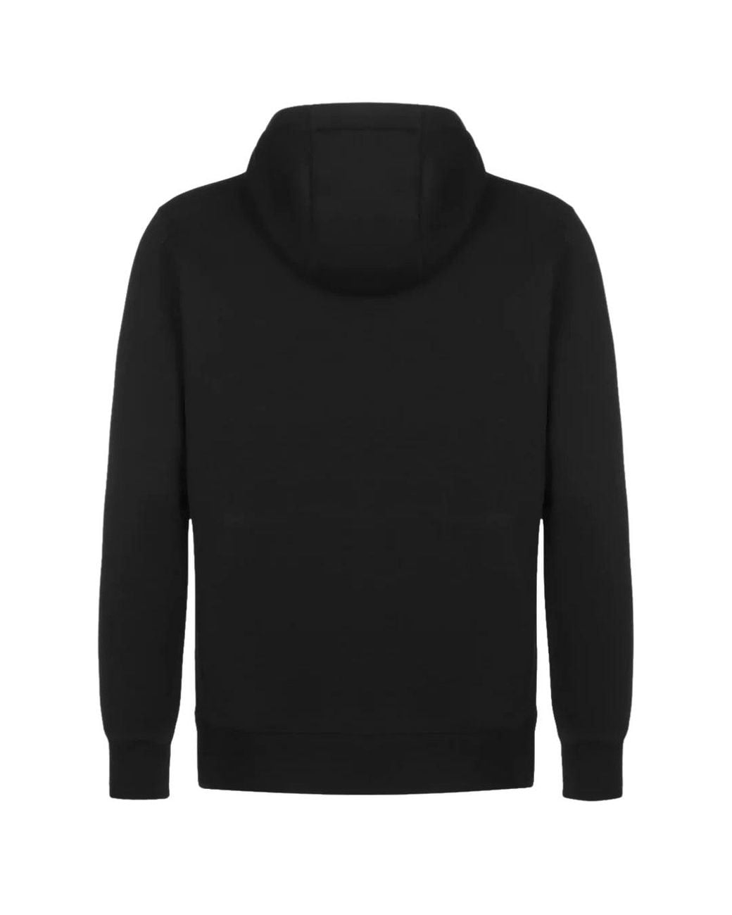 Nike Black Sportswear Club Fleece Pullover Hoodie Cotton for men