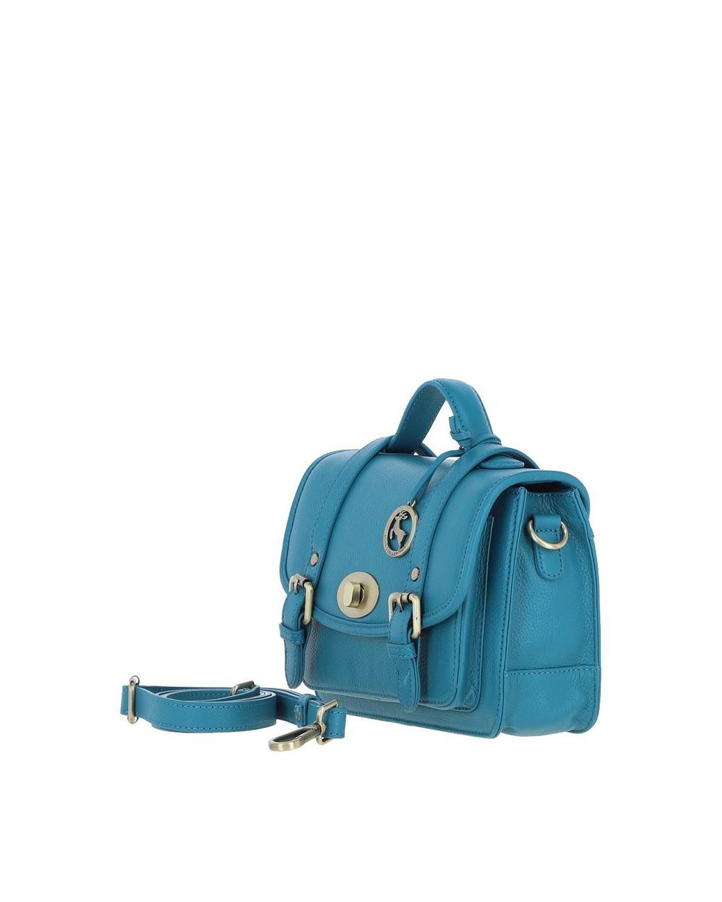 Ashwood Leather Blue Stylish Real Large Satchel Bag
