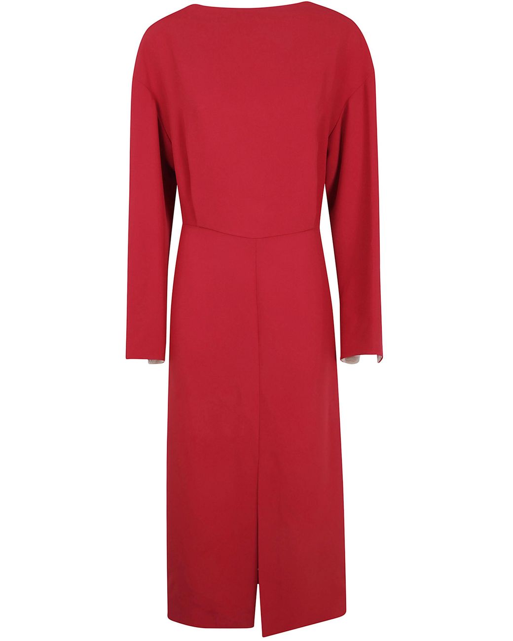 Carven Red Fitted Dress