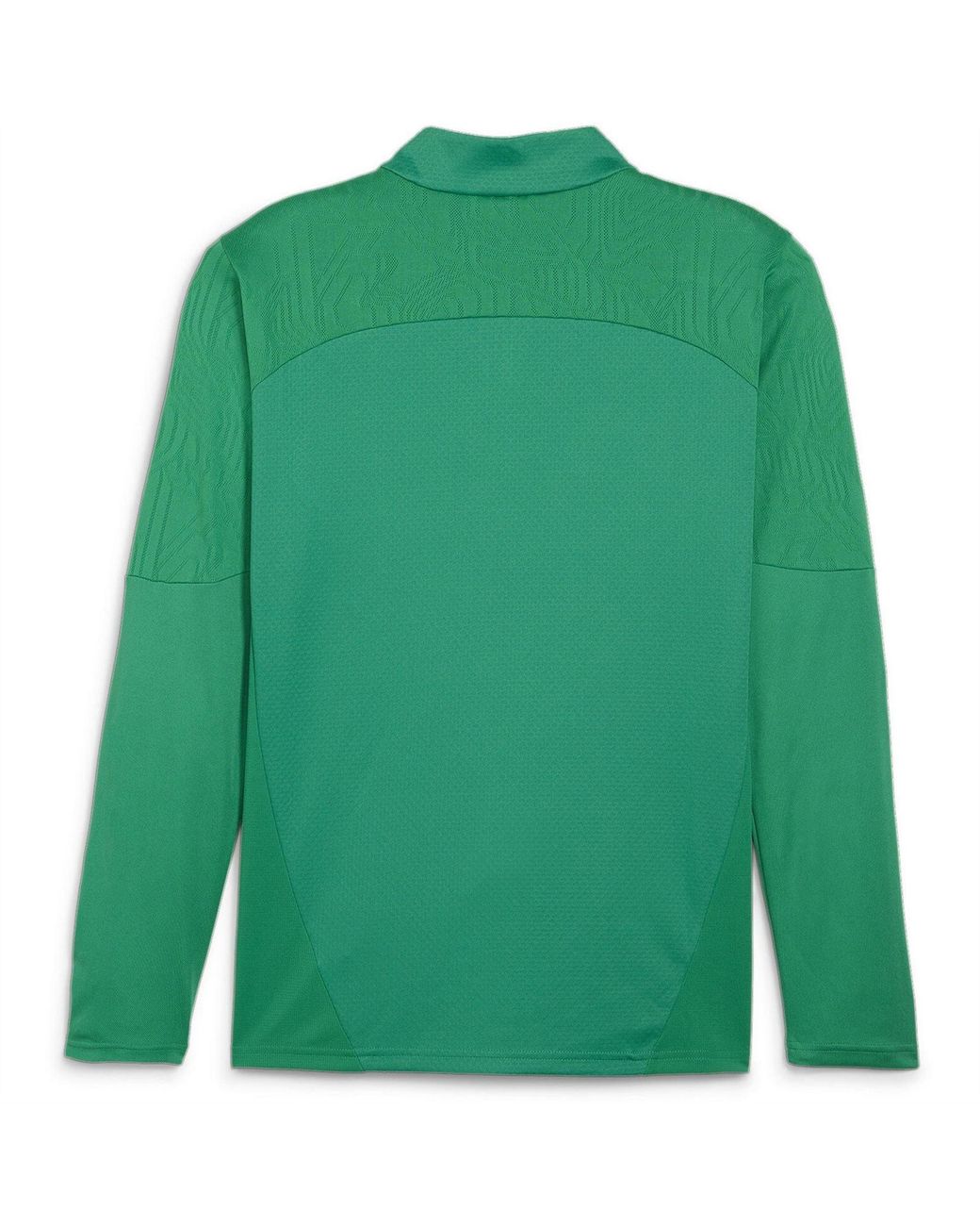 PUMA Green Teamfinal Training 1 4 Zip Fleece for men