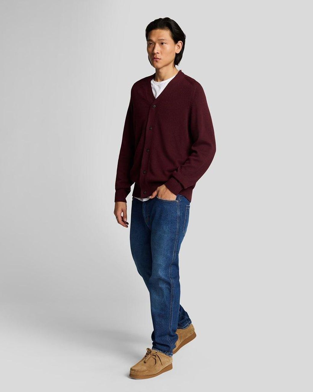 Lyle & Scott Blue Regular Fit Tapered Denim Jeans for men
