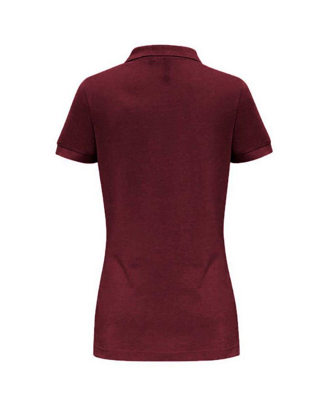 Asquith & Fox Red Ladies Plain Short Sleeve Polo Shirt