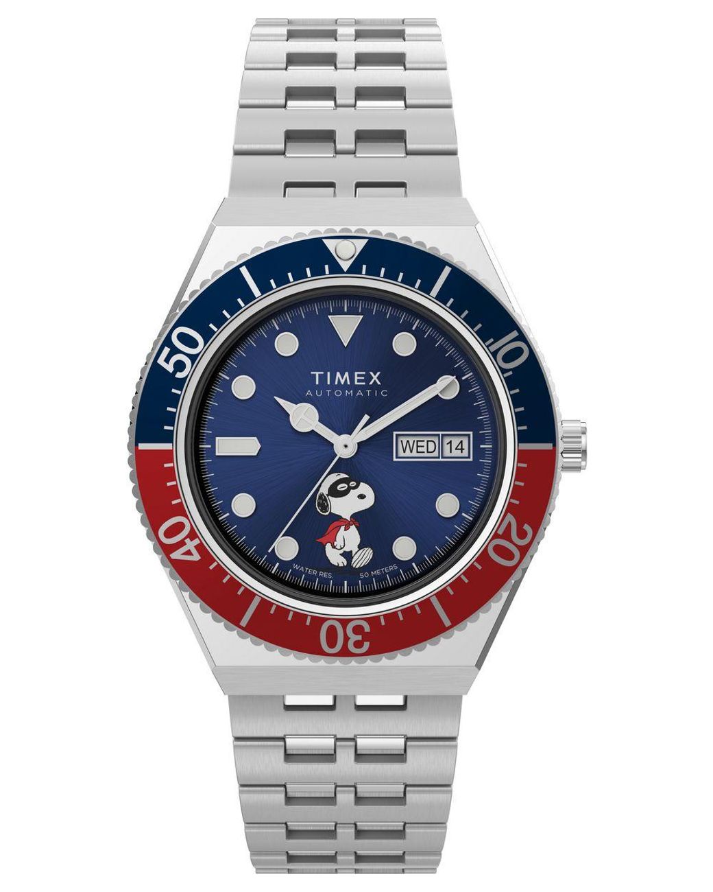 Timex Gray Peanuts M79 Watch Tw2W47500 Stainless Steel (Archived) for men