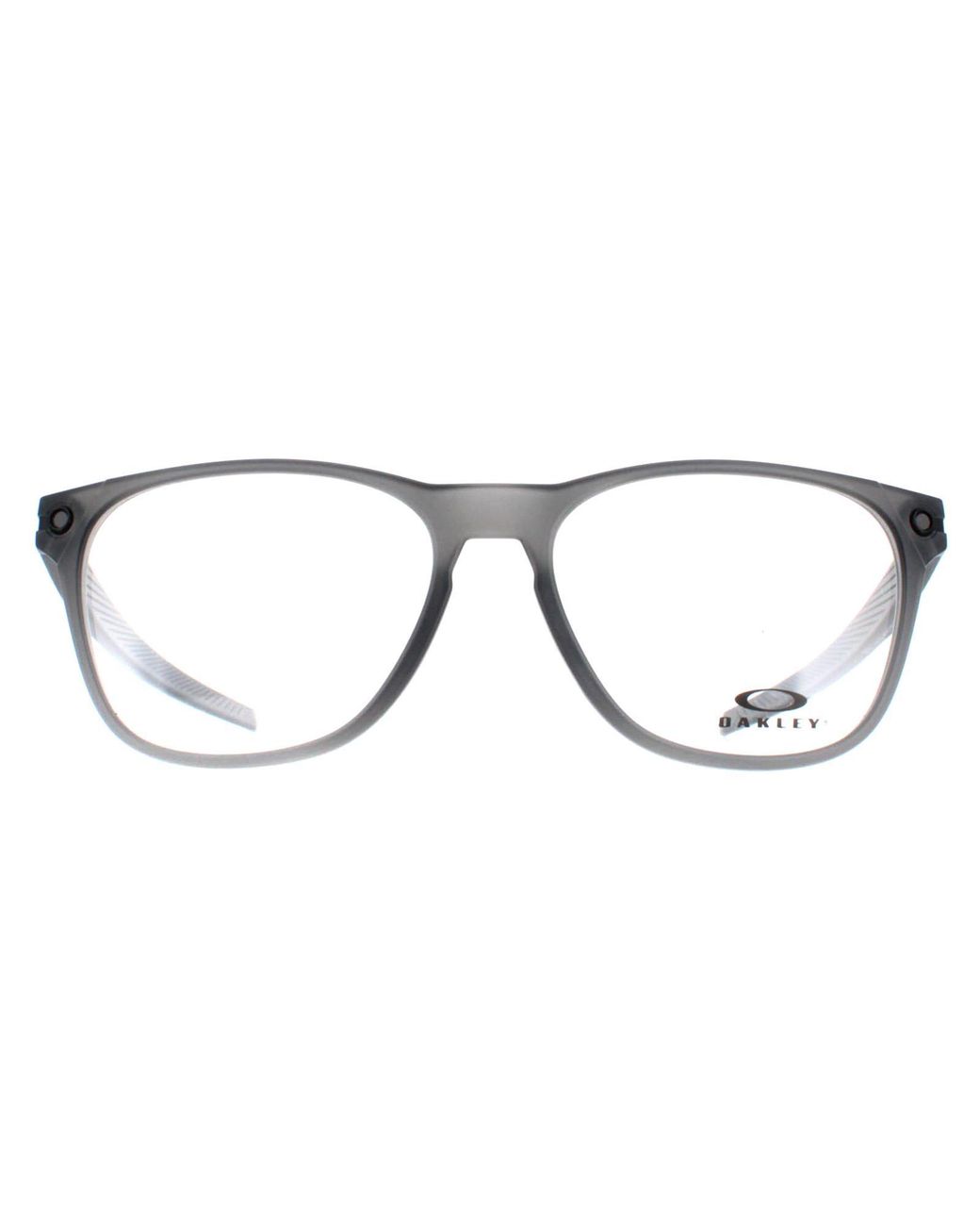 Oakley Brown Square Satin Smoke Ox8177 Ojector for men