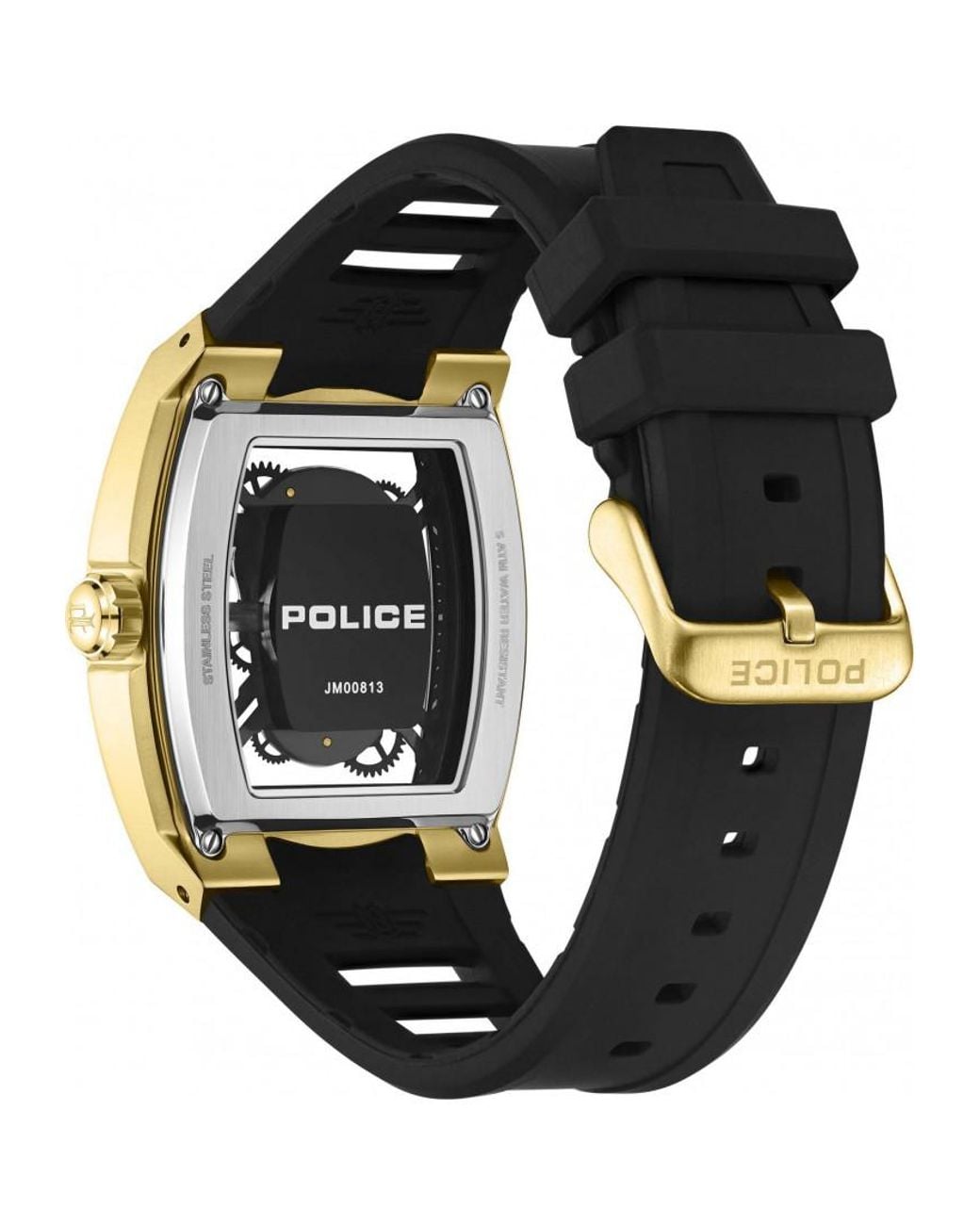 Police Gray Pewjm0081303 Cranium Watch for men