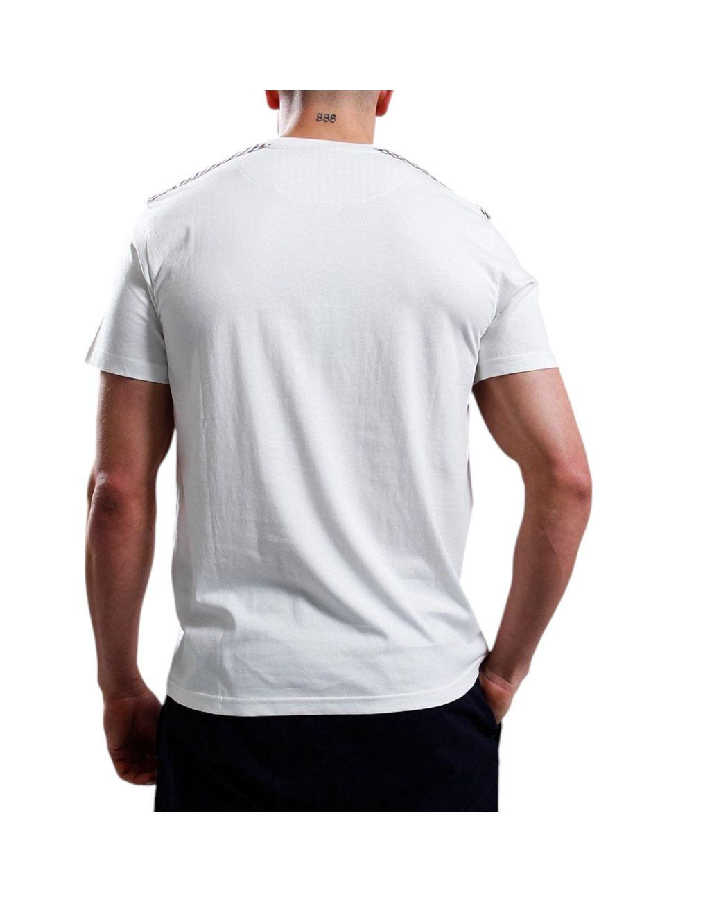 Weekend Offender White T Shirts Diaz Crew Neck Short Sleeve Cotton Summer Tee for men