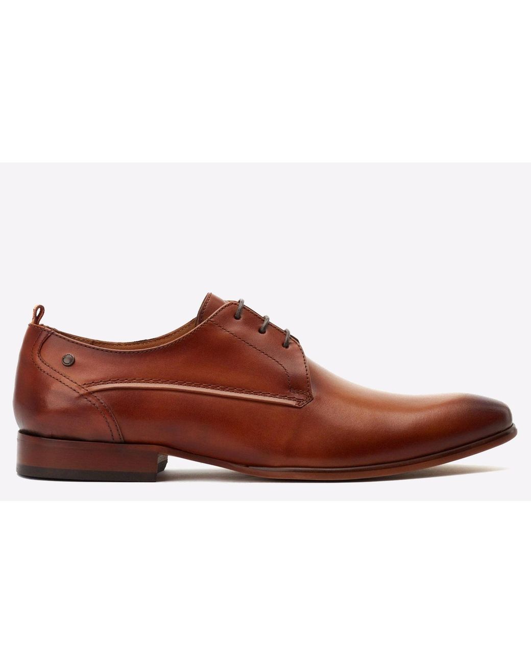 Base London Brown Gambino Derby for men