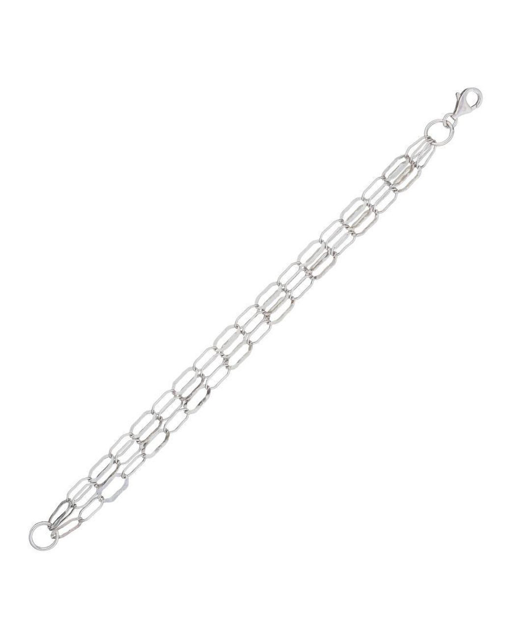 Orphelia Metallic 925 Sterling Bracelet