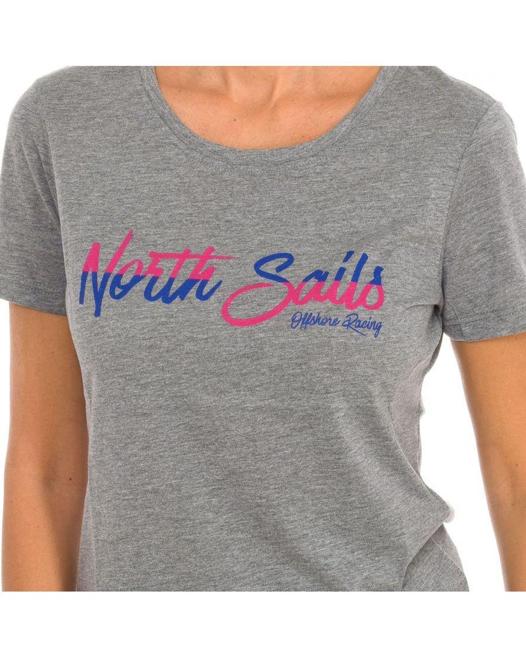 North Sails Gray Short Sleeve T-Shirt 9024310