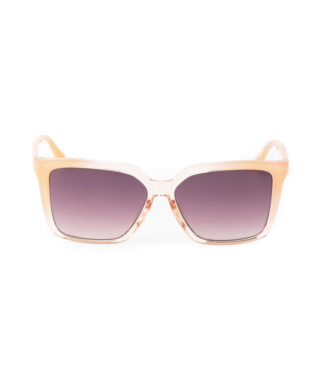 Guess Pink Gray Resin Sunglasses