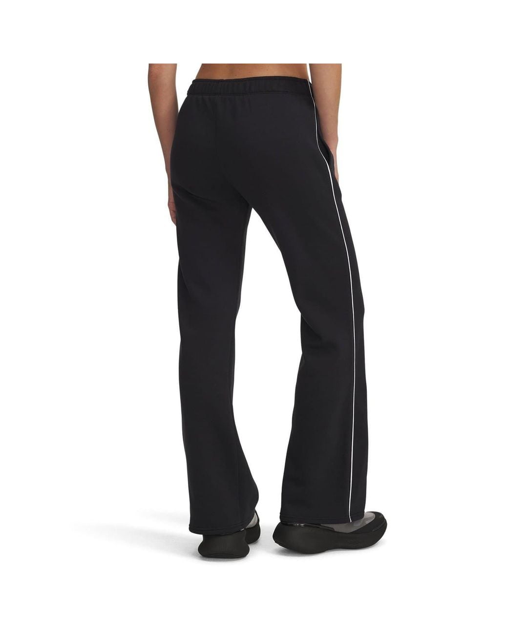 Under Armour Black Ua Rival Solid Flared Sweatpants