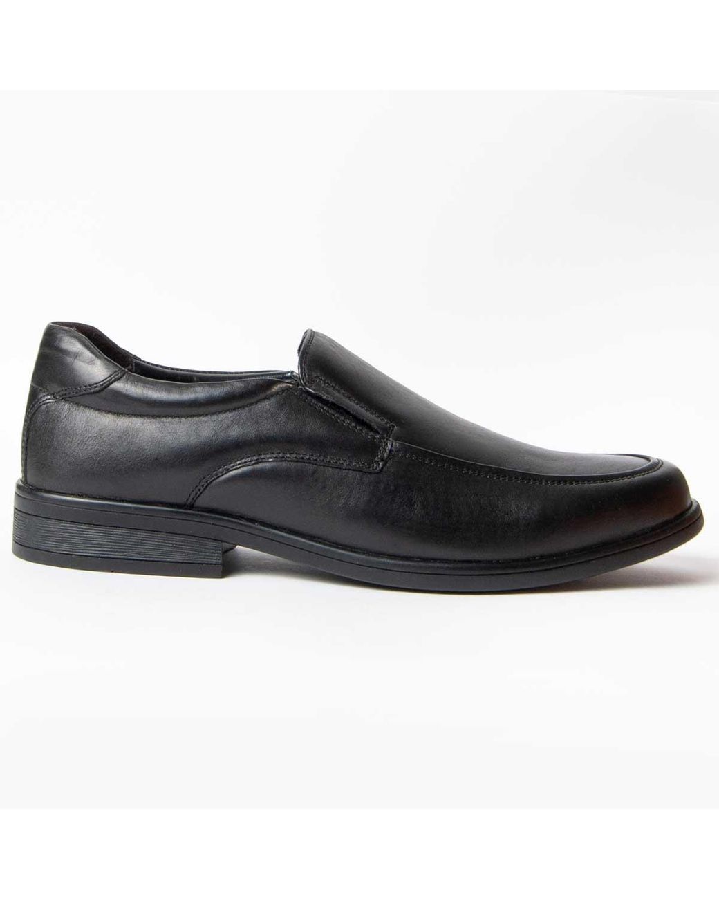Purapiel Black Mocassin Confore8 Svart for men