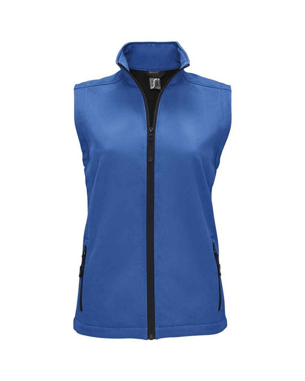 Sol's Blue Ladies Race Softshell Gilet (Royal)