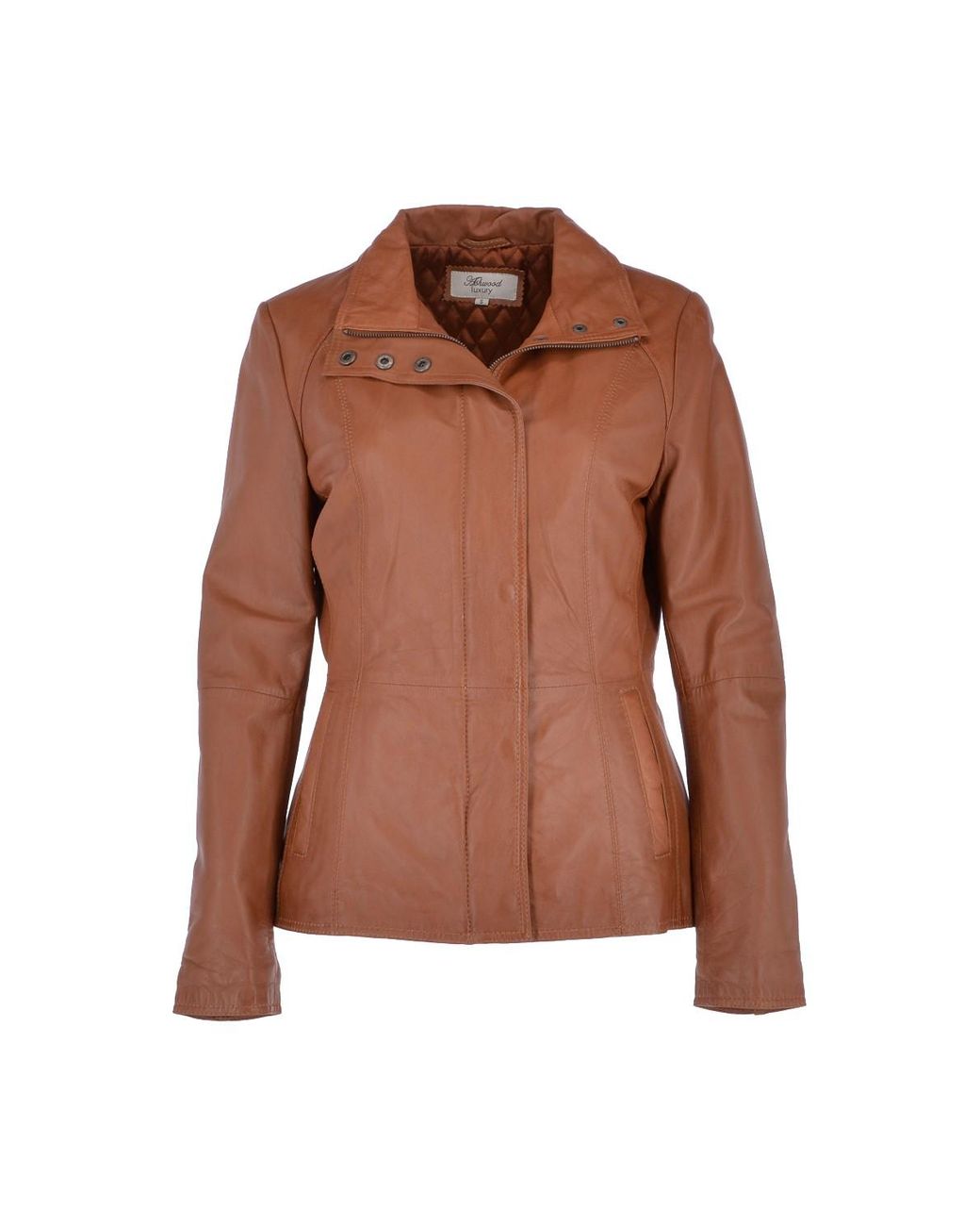 Ashwood Leather Brown 'Juliet' Real Jacket