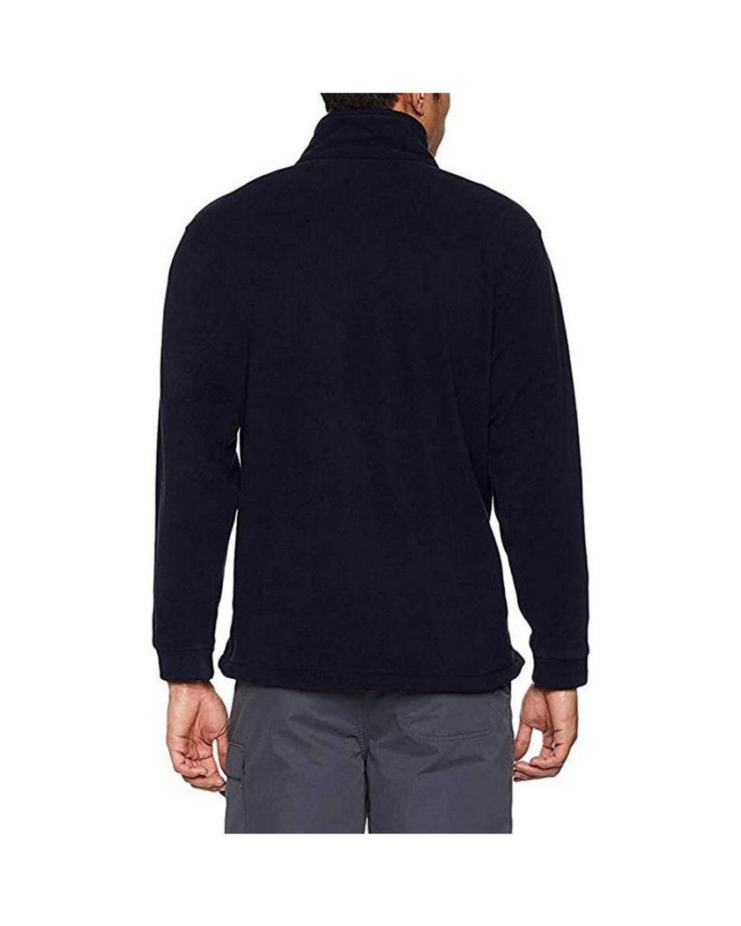 Regatta Blue Thor Overhead Half Zip Anti-Pill Fleece Top (170 Gsm) (Dark) for men