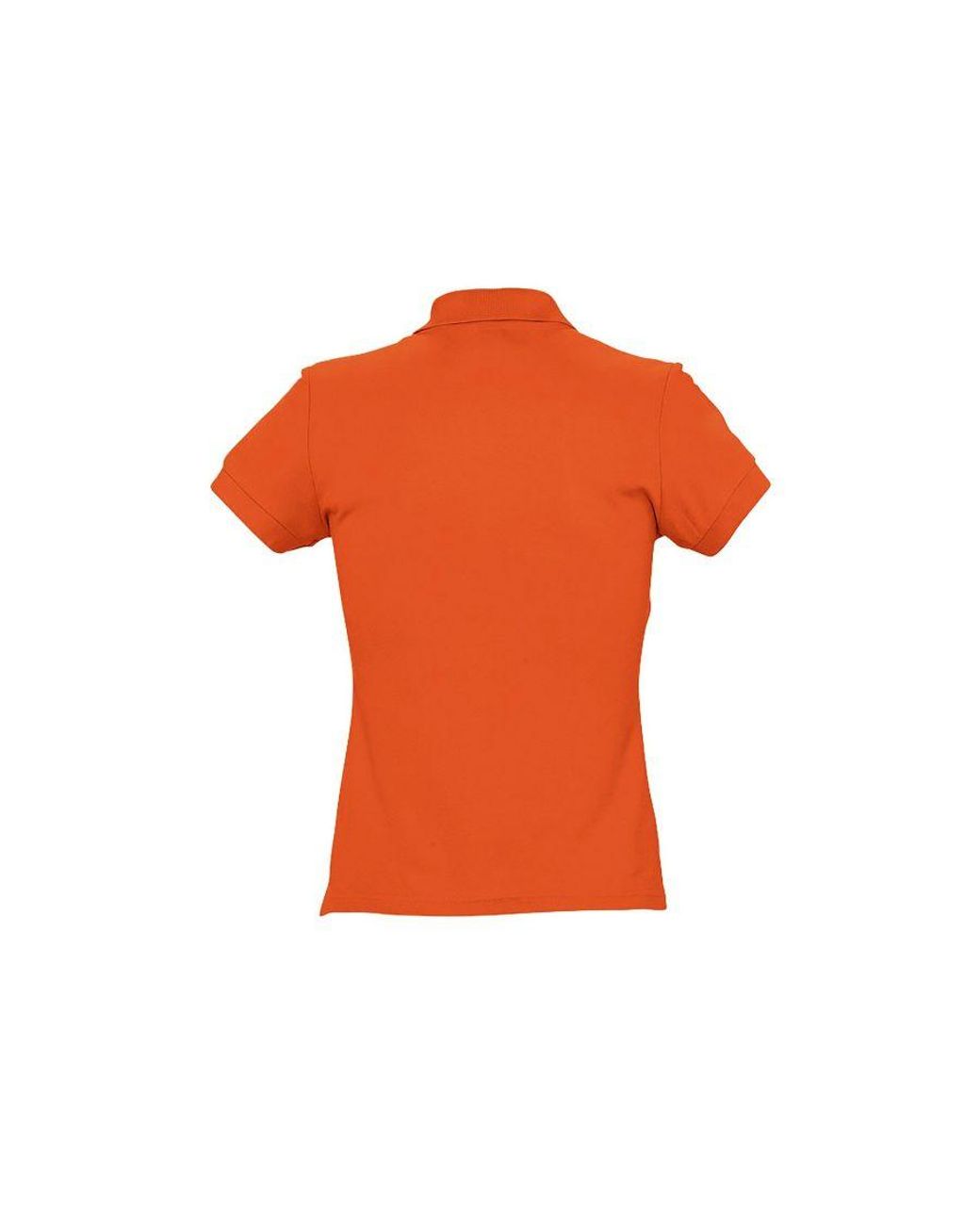 Sol's Orange Ladies Passion Pique Short Sleeve Polo Shirt Cotton